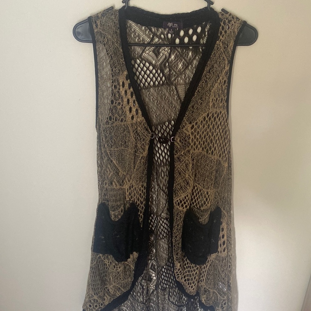 Cute mesh cover up